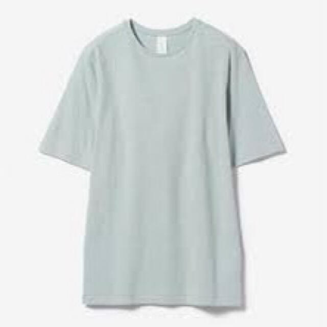 ACTUS(アクタス)のアクタス購入　新品7700円タス税　優しいブルー　サイズ1  cauk レディースのトップス(Tシャツ(半袖/袖なし))の商品写真