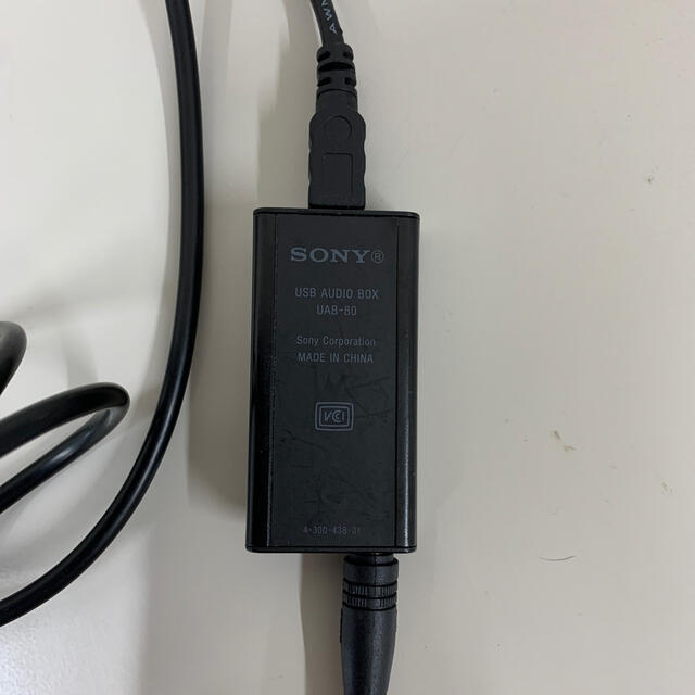 SONY(ソニー)のSONY ソニー　エレクトレット　コンデンサー　マイク　ECM-PCV80 楽器のレコーディング/PA機器(マイク)の商品写真