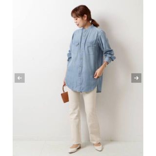 スピックアンドスパン(Spick & Span)のspick and span ⭐︎ticca サファリシャツ　S(シャツ/ブラウス(長袖/七分))