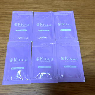 Kicca クリームシャンプー 贅沢な夜 魅惑の香り 10g×6個(シャンプー/コンディショナーセット)