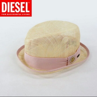 ディーゼル(DIESEL)のDIESEL 麦わら帽子 ストローハット サイズ02(麦わら帽子/ストローハット)