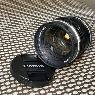キヤノン(Canon)のCanon FL58mm F1.2 オールドレンズ   美品(レンズ(単焦点))