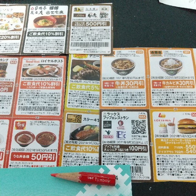 ロイヤルホスト　株主優待券　　天丼てんや　シズラー　1000円　ポイント消化に