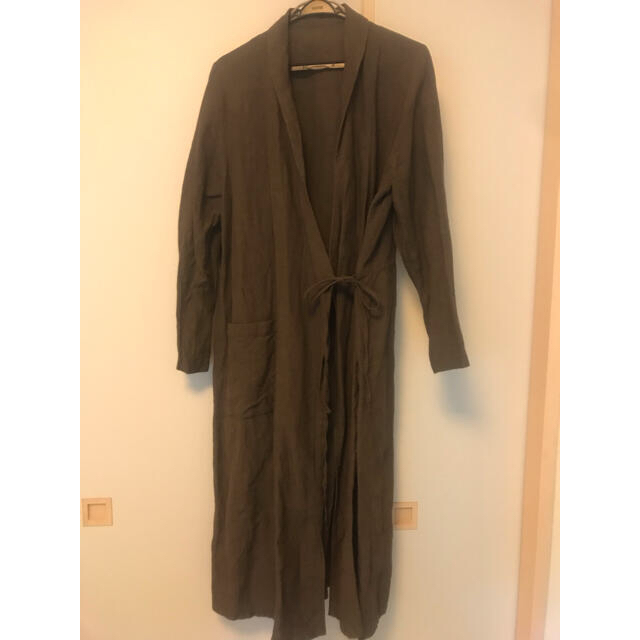 nest Robe(ネストローブ)のnest Robe リネンスモーキングコート レディースのジャケット/アウター(ロングコート)の商品写真