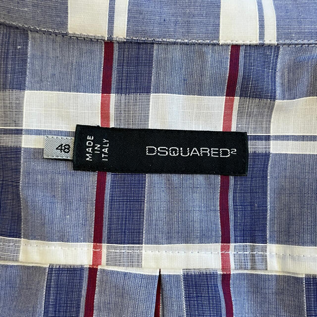 DSQUARED2(ディースクエアード)のディースクエアード チェックシャツ メンズのトップス(シャツ)の商品写真