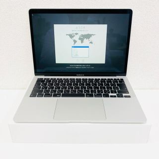 マック(Mac (Apple))の美品 MacBook Air 2020 13インチ i3 8GB 256GB (ノートPC)