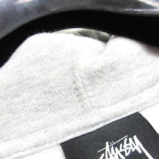 【希少】STUSSY ステューシー パーカー ワッペン ロゴ 刺繍