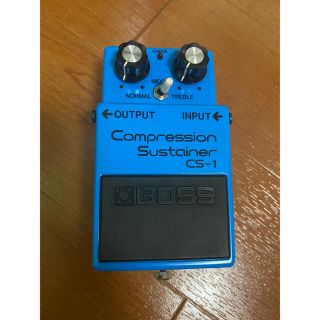 ボス(BOSS)のBOSS CS-1 compression sustainer 箱、説明書付(エフェクター)