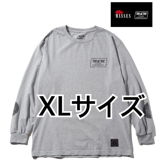 エムアンドエム　ロングスリーブTシャツ キムタク BLACK MM XLサイズ