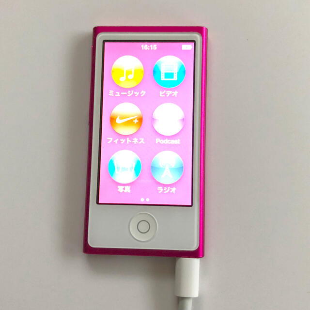Apple iPod nano 第7世代　A1446A　初期化済　稼働品
