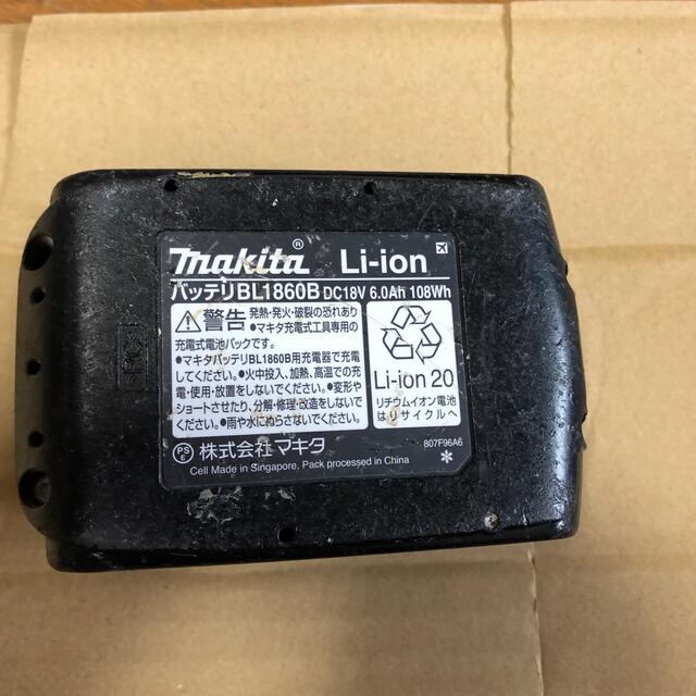 Makita(マキタ)の☆送料無料☆マキタ18v 6Ahバッテリー スポーツ/アウトドアの自転車(工具/メンテナンス)の商品写真