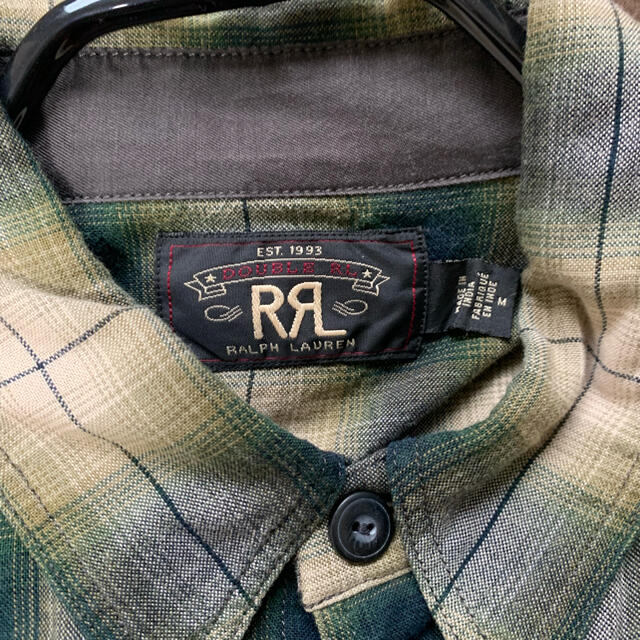 RRL - 極美品⭐︎RRL ダブルアール チェックシャツの通販 by こっそり ... \u003c極美品\u003e今期商品 RRL ダブルアールエル チェックシャツ