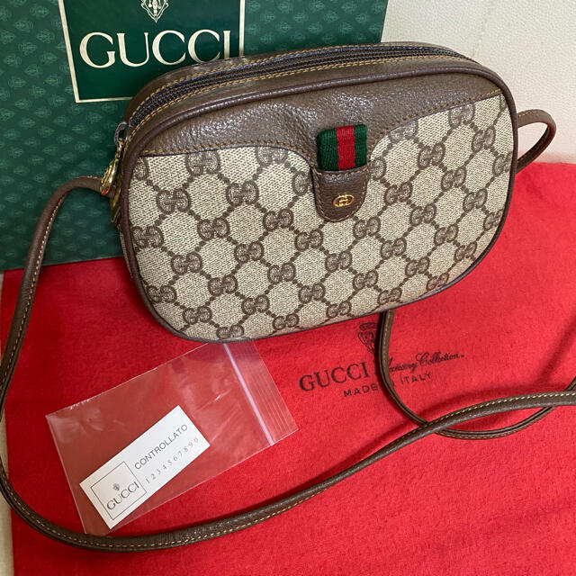 高質 Gucci - 未使用 付属品完備 GUCCI オールド グッチ シェリー