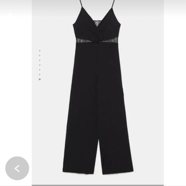 ZARA(ザラ)の★専用です★ザラ ZARA  レース　オールインワン　サロペット　S レディースのパンツ(サロペット/オーバーオール)の商品写真