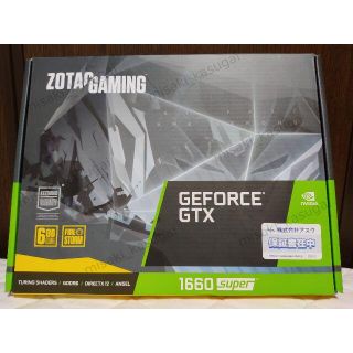 ZOTAC GeForce GTX 1660 SUPER Twin Fan(PCパーツ)