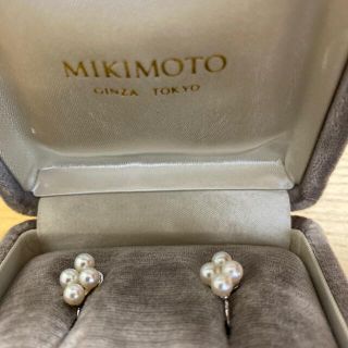 ミキモト(MIKIMOTO)のミキモト　パールイヤリング(イヤリング)