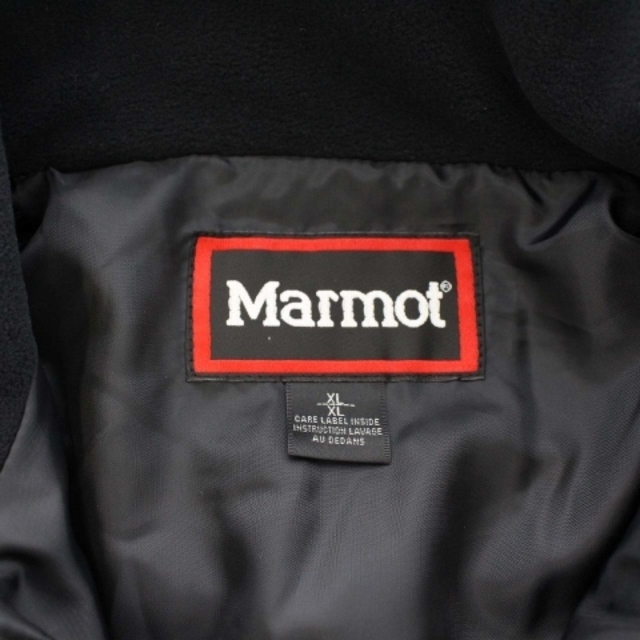 MARMOT(マーモット)のマーモット 90フリースジャケットポーラテック アウター ジップアップ XL 黒 メンズのジャケット/アウター(ブルゾン)の商品写真