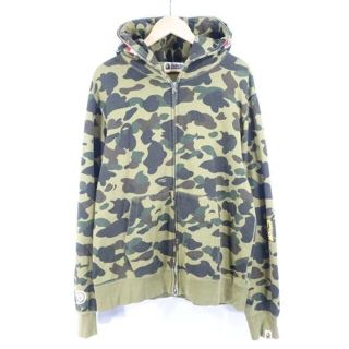 アベイシングエイプ(A BATHING APE)のA BATHING APE SHARK FULL ZIP CAMO HOODIE(パーカー)