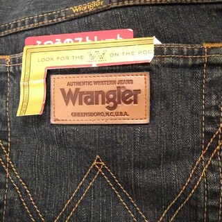 ラングラー(Wrangler)の大きいジーンズ  ふつうのストレート38 デニム(デニム/ジーンズ)