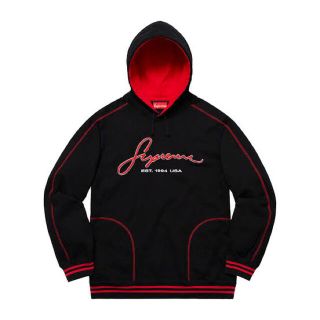 シュプリーム(Supreme)の19ss Supreme Contrast Embroidered パーカー(パーカー)