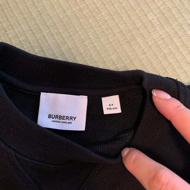 BURBERRY(バーバリー)のバーバリー　キッズ　6Y116 ロンT、Tシャツ、トレーナー キッズ/ベビー/マタニティのキッズ服男の子用(90cm~)(Tシャツ/カットソー)の商品写真