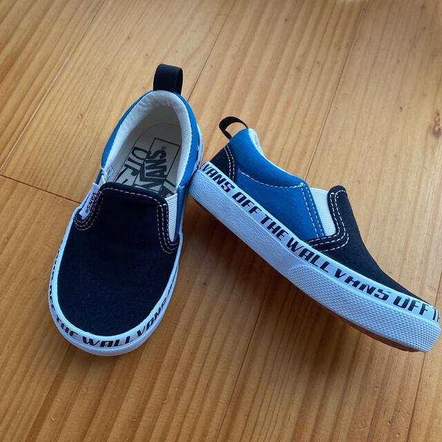 VANS(ヴァンズ)のVANS 子供 16cm スリッポン キッズ/ベビー/マタニティのキッズ靴/シューズ(15cm~)(スリッポン)の商品写真