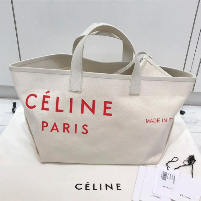 激安人気通販 ☆超美品☆CELINE セリーヌ メイドイントート スモール