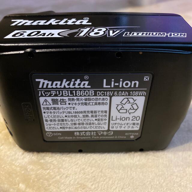 Makita - マキタ LB1860B 6.0Ah 18Vの通販 by tsuyoshi's shop｜マキタ