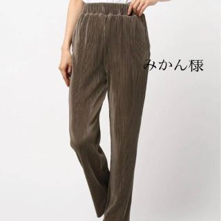 ローリーズファーム(LOWRYS FARM)のみかん様専用　LOWRYS FARMシャイニープリーツパンツ(カジュアルパンツ)