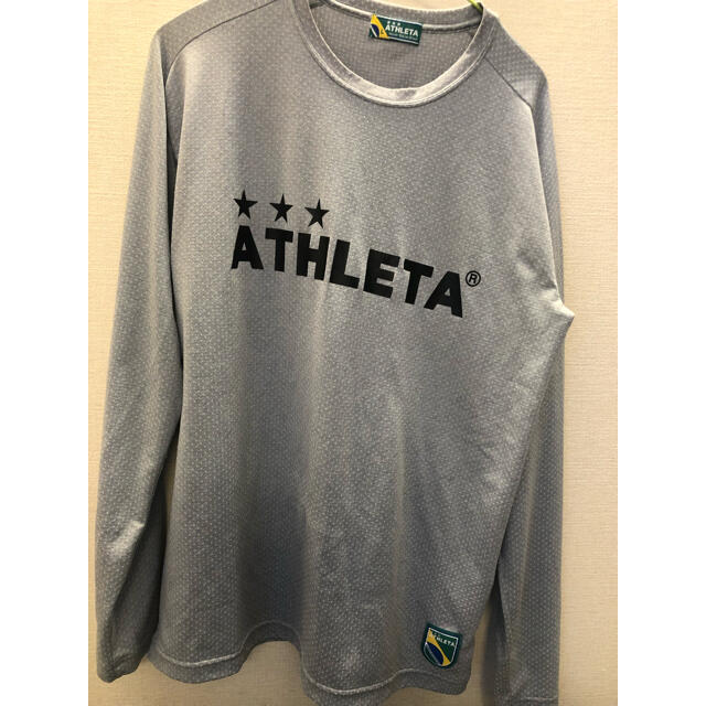 ATHLETA(アスレタ)のアスレタ　長袖プラシャツlサイズ スポーツ/アウトドアのサッカー/フットサル(ウェア)の商品写真