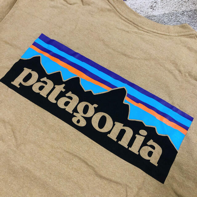 正規◇レア◇パタゴニア ロンT Patagonia P-6 ベージュ M - Tシャツ ...