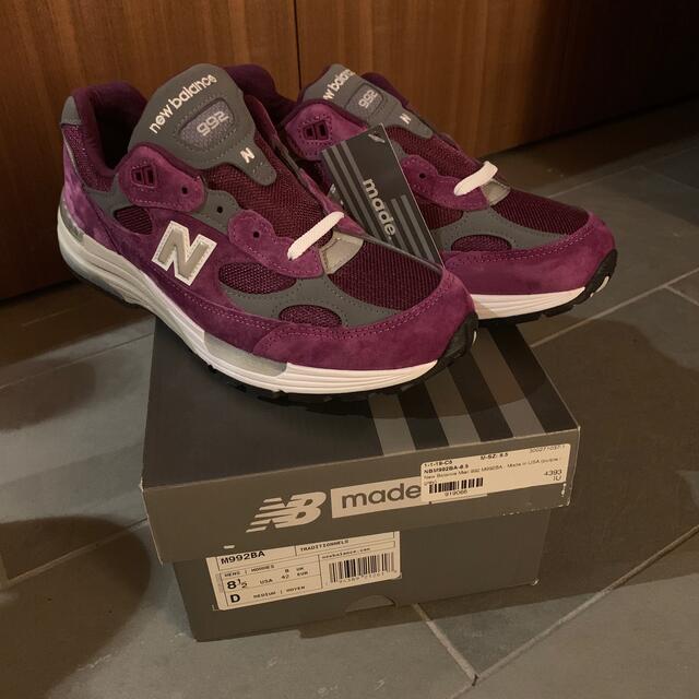 new balance M992 BA 26.5cm 未使用メンズ