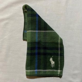 ポロラルフローレン(POLO RALPH LAUREN)のラルフローレン　ガーゼタオルハンカチ　中古品　#1046(ハンカチ/ポケットチーフ)