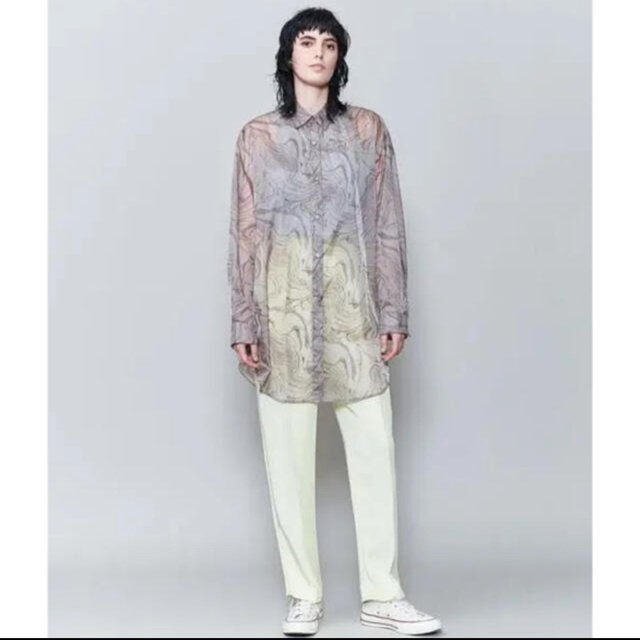 BEAUTY&YOUTH UNITED ARROWS(ビューティアンドユースユナイテッドアローズ)のmarble shirt レディースのトップス(シャツ/ブラウス(長袖/七分))の商品写真