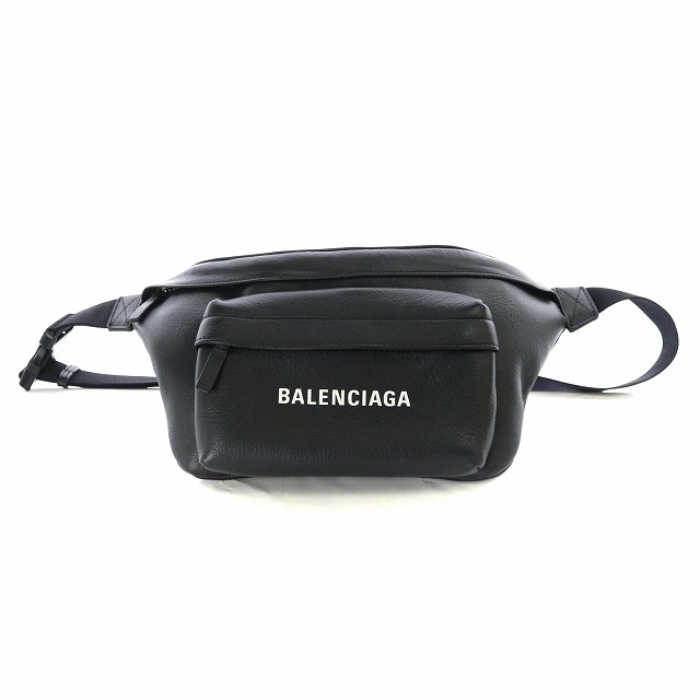 Balenciaga - バレンシアガ ボディバッグ ウエストバッグ ショルダー レザー 黒 552375