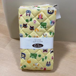 ニンテンドウ(任天堂)の【未使用品】あつ森 キルトカットクロス 105×50cm(生地/糸)