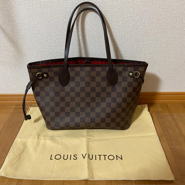 LOUIS VUITTON(ルイヴィトン)のルイヴィトン  ダミエ  ネヴァーフルPM 美品　正規品 レディースのバッグ(トートバッグ)の商品写真