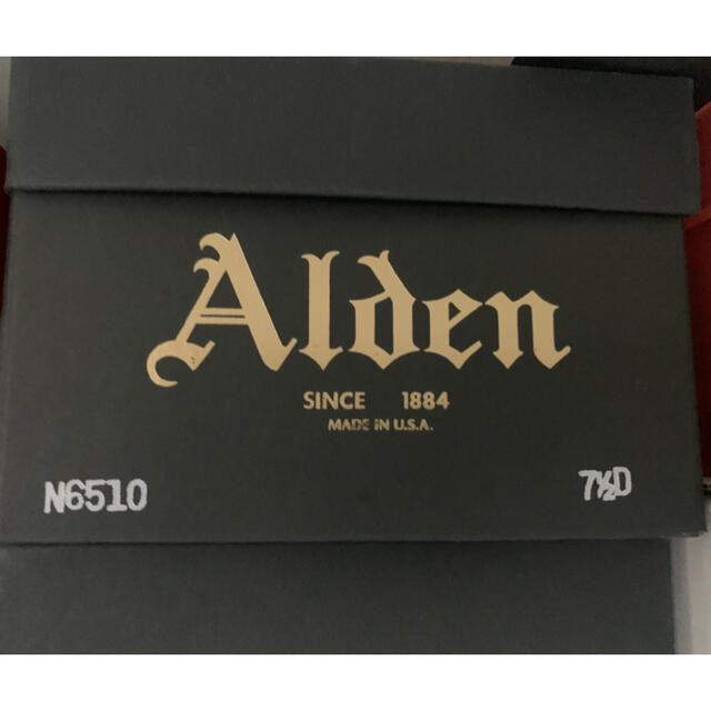 Alden(オールデン)の送料込み‼︎alden N6510 ロングウィングチップ　25.5cm メンズの靴/シューズ(ドレス/ビジネス)の商品写真