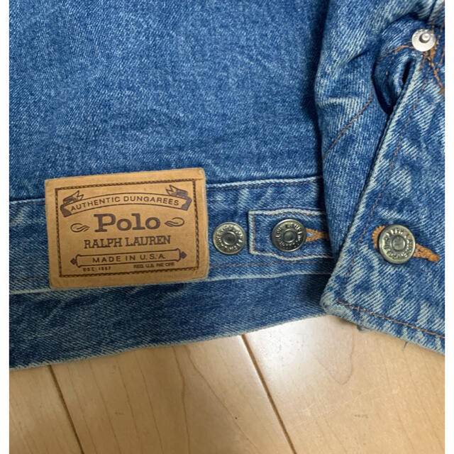 POLO RALPH LAUREN(ポロラルフローレン)のポロベア　デニムジャケット メンズのジャケット/アウター(Gジャン/デニムジャケット)の商品写真