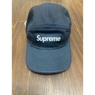 シュプリーム(Supreme)のwashed chino twill camp cap navy(キャップ)