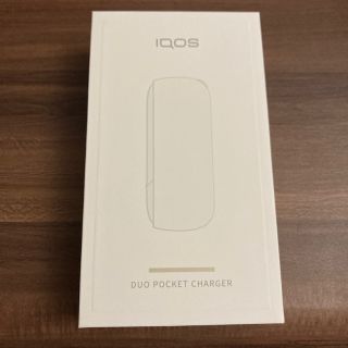 アイコス(IQOS)の【新品未使用未開封】IQOS 3 DUO ムーンシルバー チャージャー(タバコグッズ)