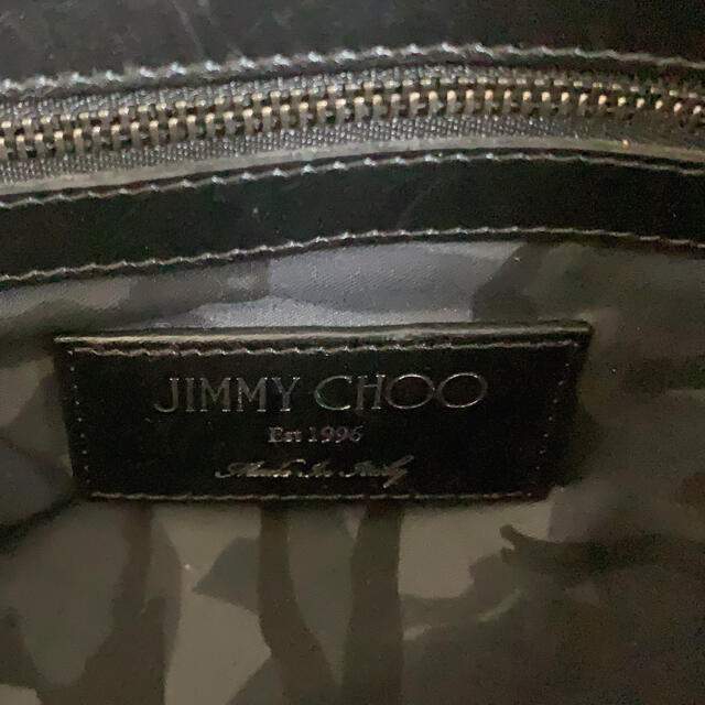 JIMMY CHOO(ジミーチュウ)のJIMMYCHOO美品ジミーチュウ DEREK クラッチ バッグ 黒 メンズのバッグ(セカンドバッグ/クラッチバッグ)の商品写真