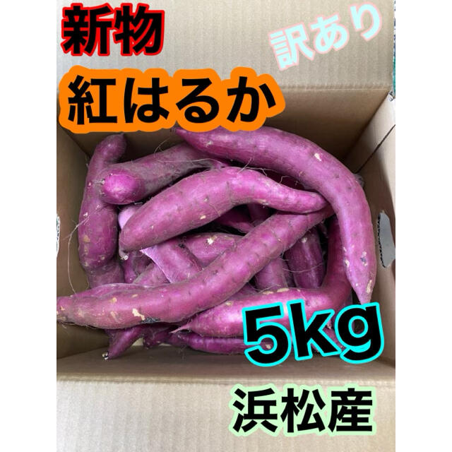 数量限定SALE #4【訳あり】5kg 紅はるか べにはるか 静岡産 食品/飲料/酒の食品(野菜)の商品写真