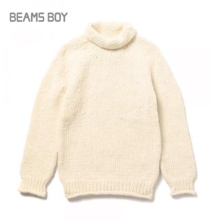 フォーティーファイブアールピーエム(45rpm)の新品 BEAMS BOY✨ビームス ハンドロービング タートルネック ニット(ニット/セーター)