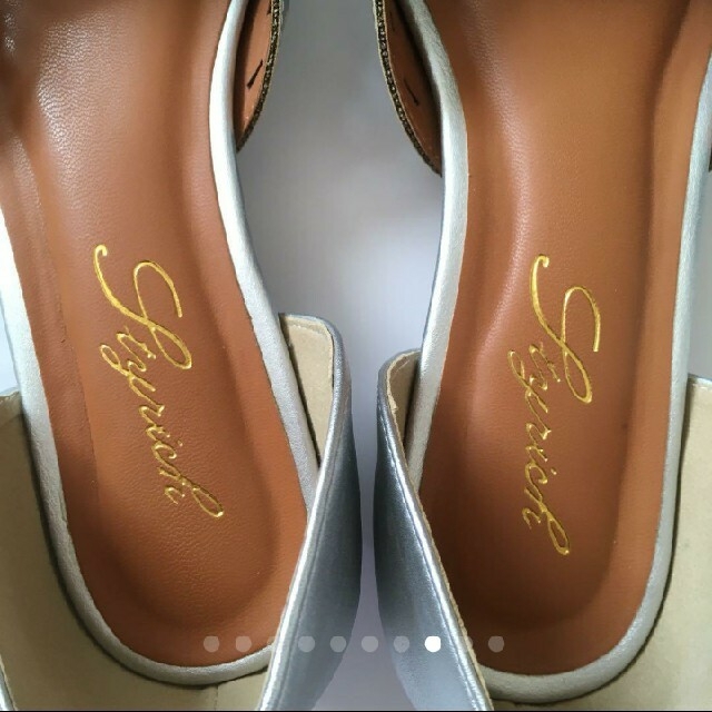カットモチーフ パンプス サンダル Ｌサイズ レディースの靴/シューズ(ハイヒール/パンプス)の商品写真