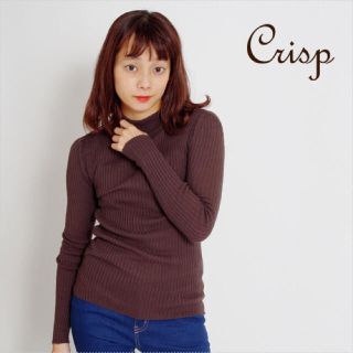 クリスプ(Crisp)のハイネックニットトップス(ニット/セーター)