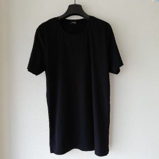 セオリー(theory)の美品　セオリー　半袖Tシャツ　Lサイズ　黒(Tシャツ/カットソー(半袖/袖なし))