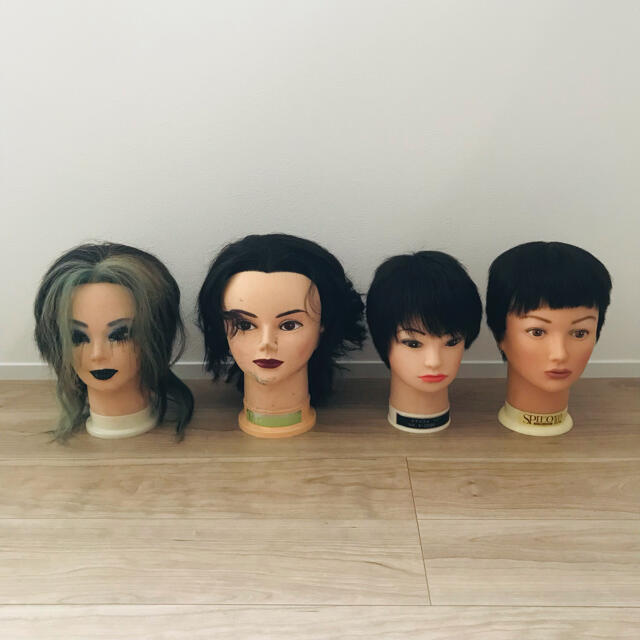 美容師 カットウィッグ 練習用 ウィッグ アップ ワインディング 美容師 カットウィッグ 練習用 ウィッグ アップ ワインディング