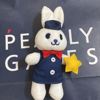 パーリーゲイツ(PEARLY GATES)の未使用⭐︎ジャックバニー　ボールポーチホワイトうさぎ(ゴルフ)