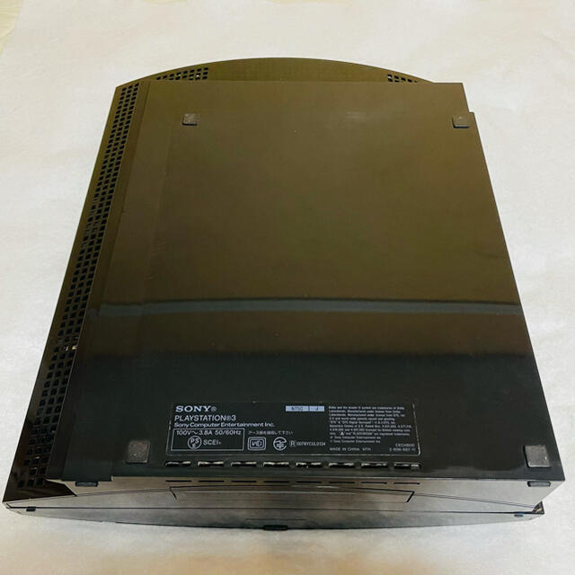 PlayStation3(プレイステーション3)のPS3 本体 初期型 CECHB00 動作良好 すぐに遊べるセット エンタメ/ホビーのゲームソフト/ゲーム機本体(家庭用ゲーム機本体)の商品写真